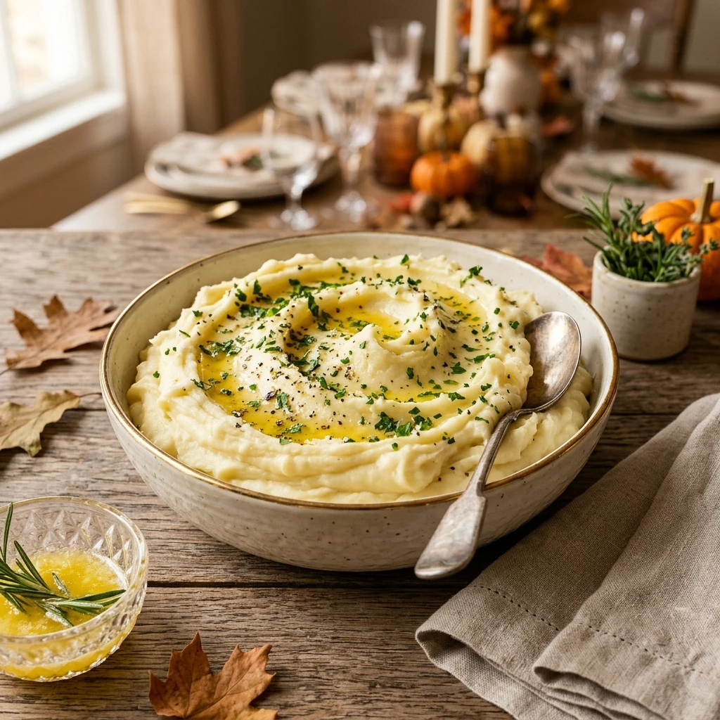Make Ahead Thanksgiving Mashed Potatoes