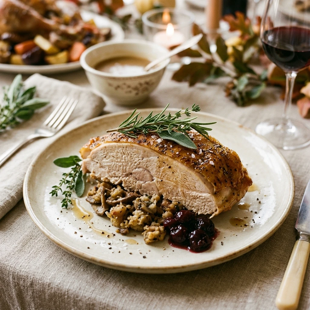 Moist Dry Brined Thanksgiving Turkey