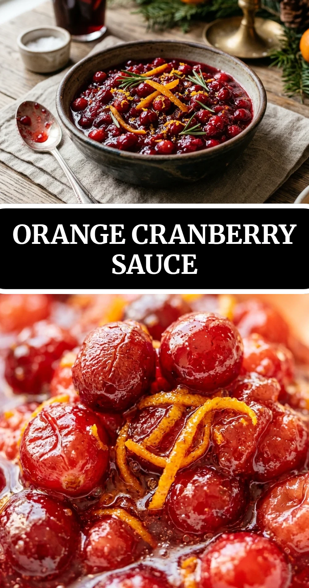 Orange Cranberry Sauce