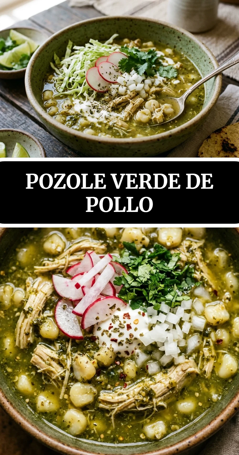 Pozole Verde de Pollo