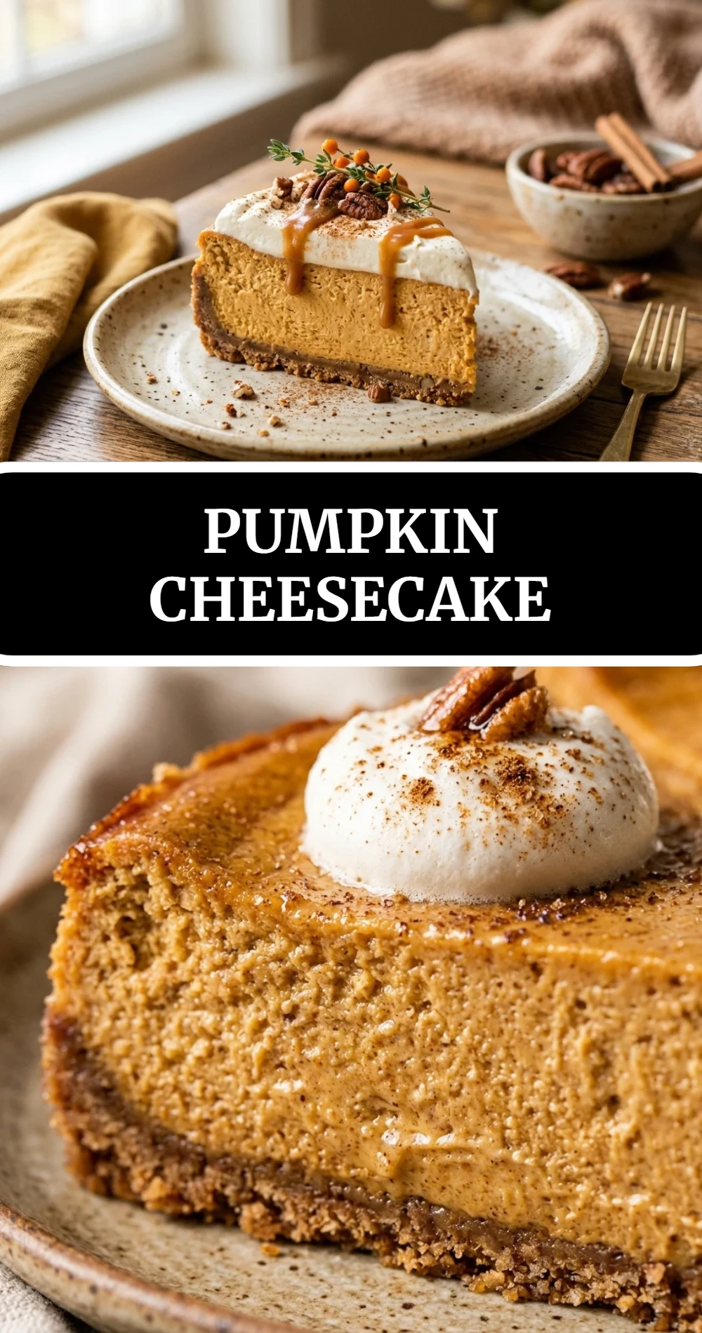 Pumpkin Cheesecake