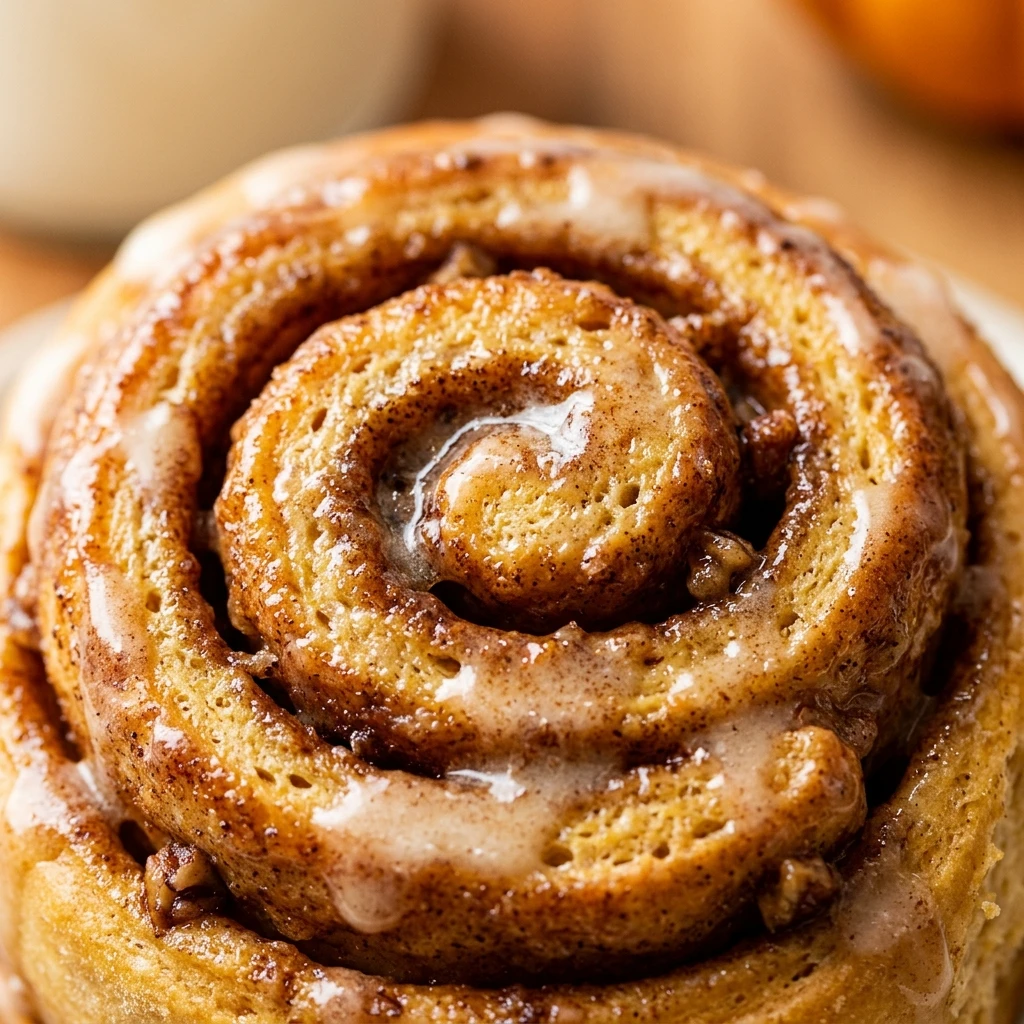 pumpkin spice cinnamon rolls