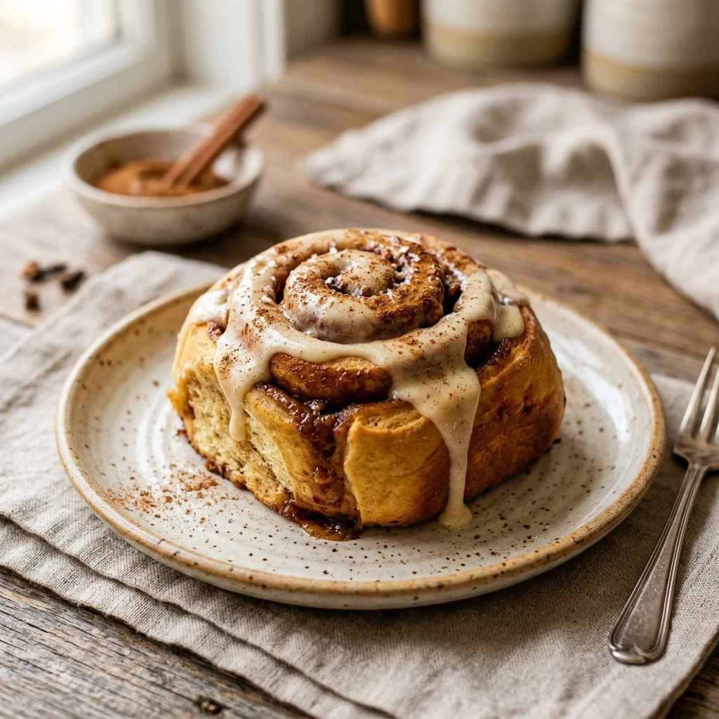 pumpkin spice cinnamon rolls