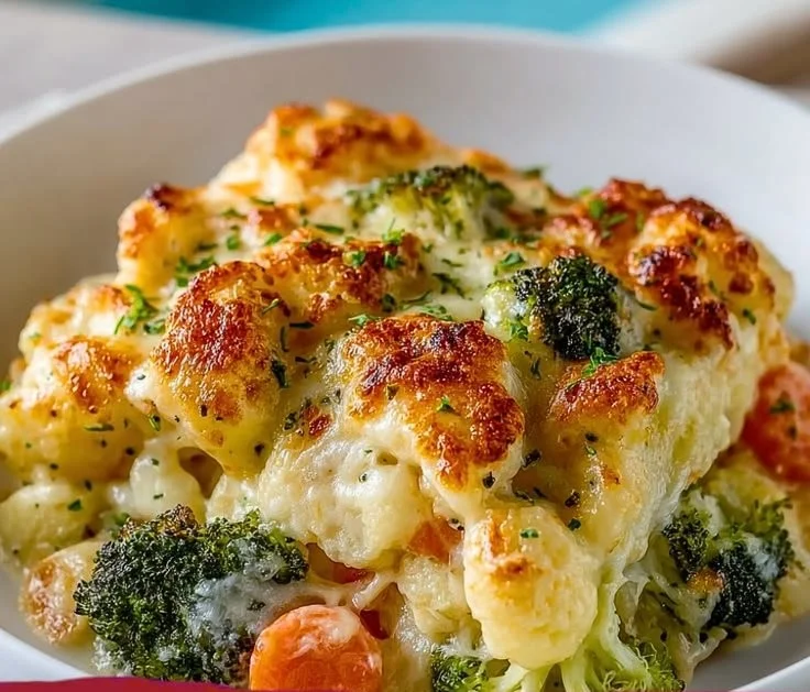 Rich Winter Vegetable Casserole