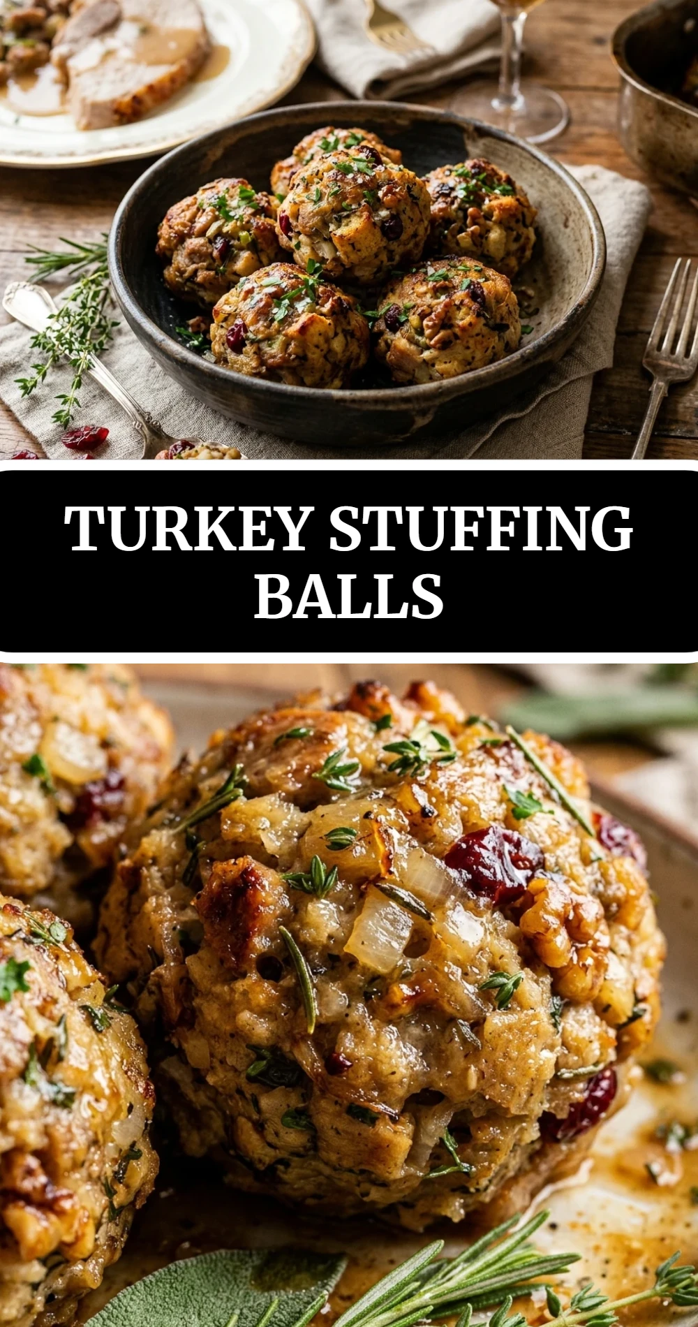 turkey stuffing balls