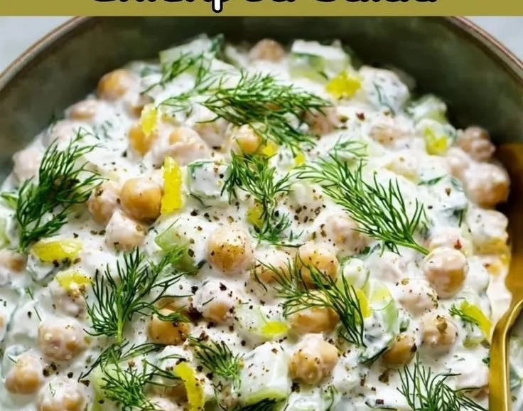 Tzatziki Chickpea Salad