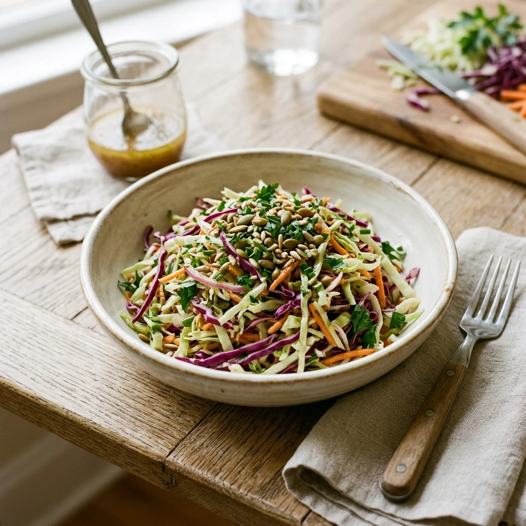 Vinegar Coleslaw Recipe